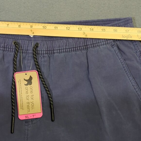 BearBottom Shorts Men's XL Navy Blue Volley Short 7" Hybrid Swim Drawstrings NWT - Picture 4 of 9